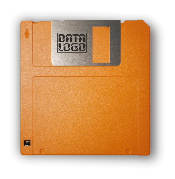 Diskette 3.5" 2DD mit 720kb Stickprogramm